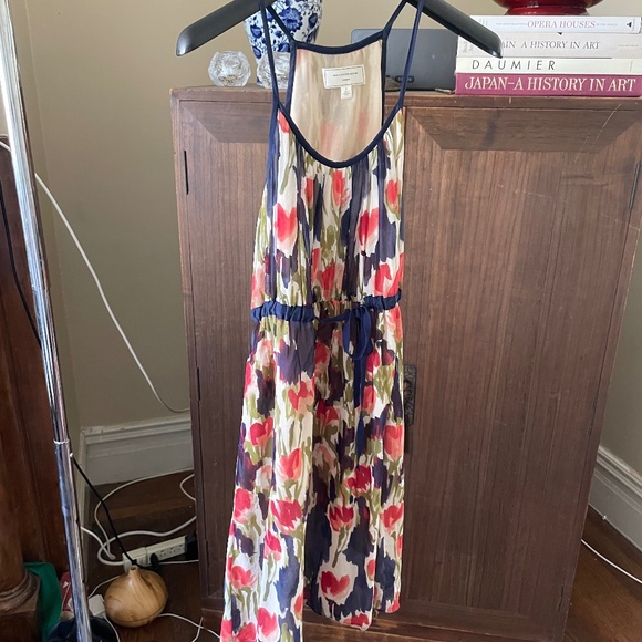 French Silk Summer Dress - Picture 1 of 3